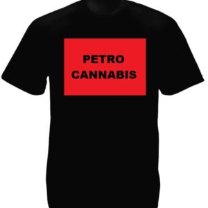 Petro Cannabis Tee-Shirt Black
