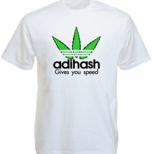 Adihash Gives you Speed White Tee-Shirt