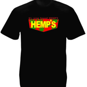 Hemp Brand Black Tee-Shirt