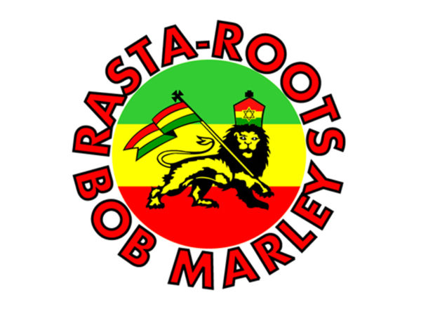 Bob Marley Rasta Roots Lion White Tee-Shirt