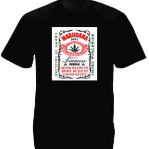 Thailand Best Marijuana Black Tee-Shirt
