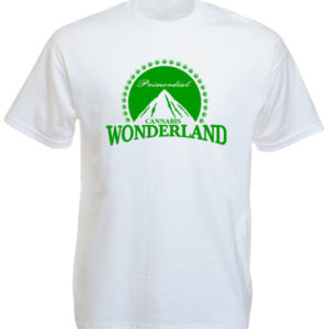 Paramount Wonderland Cannabis White Tee-Shirt